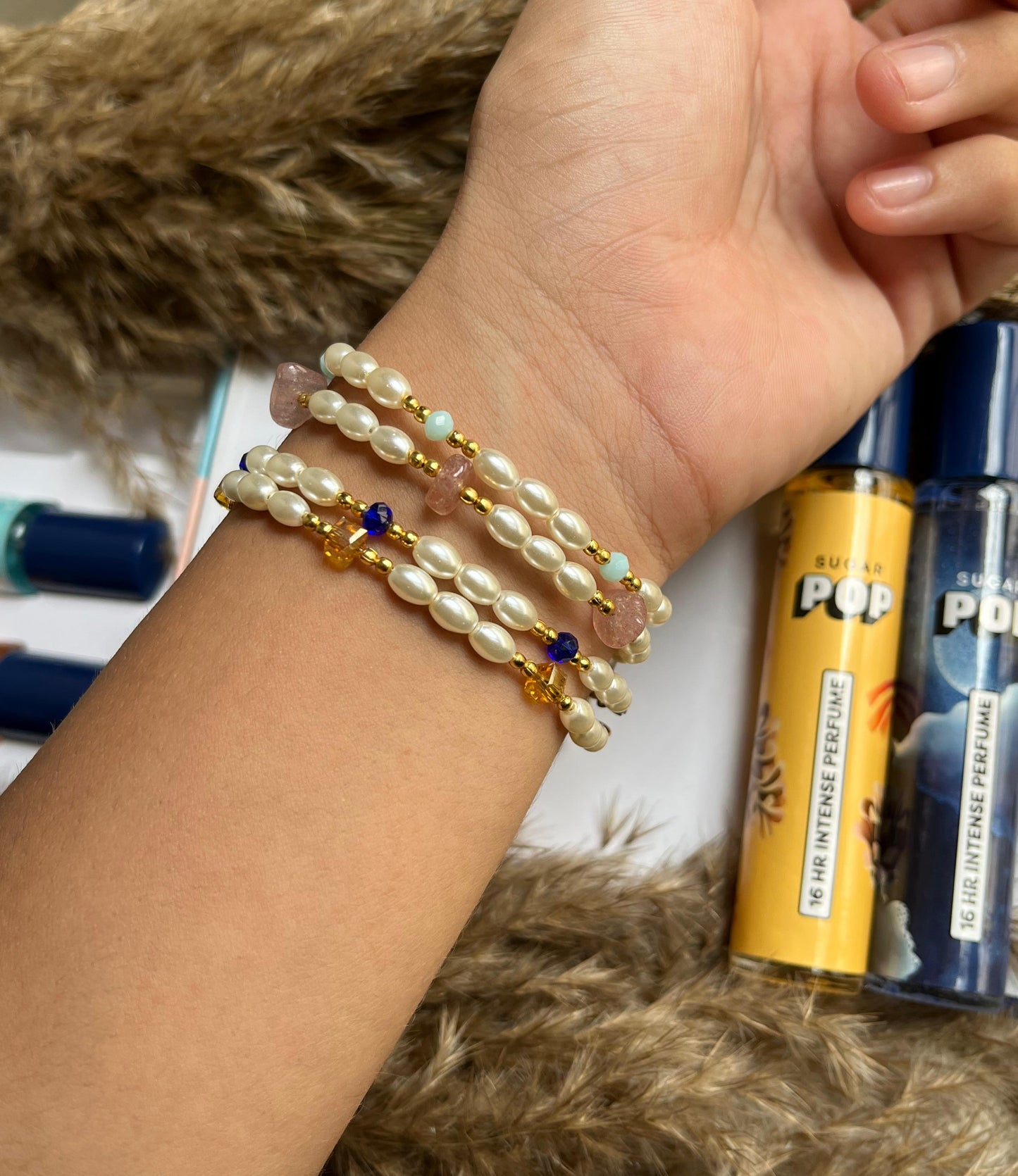 Intense Beaded bracelets