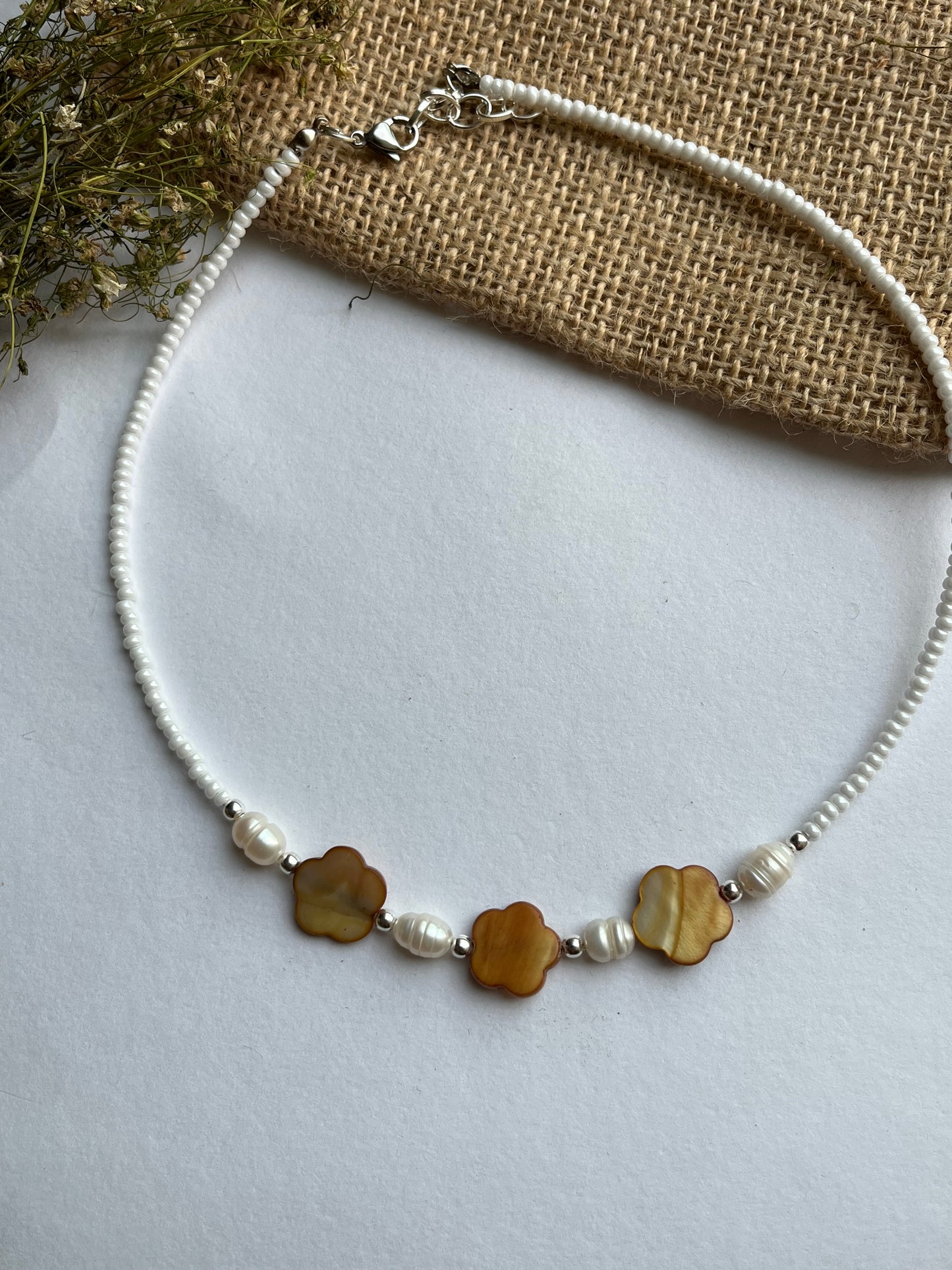 Golden Shell Necklace
