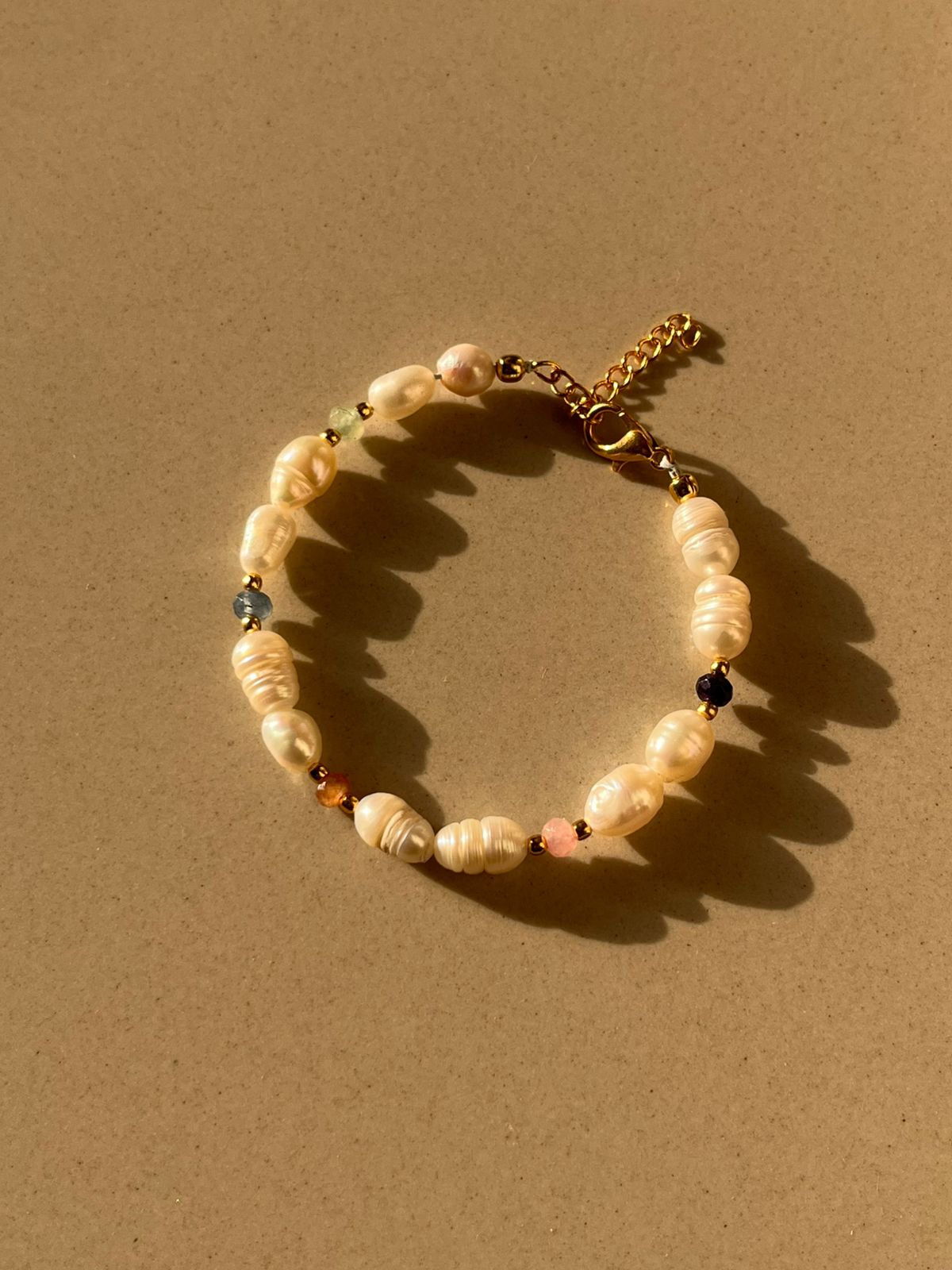 Pearl Gemstone Mix bracelet