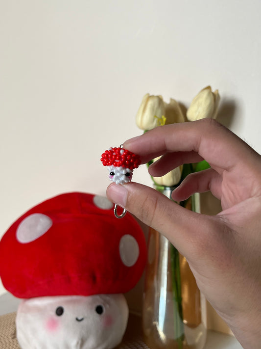Mushroom Keychain