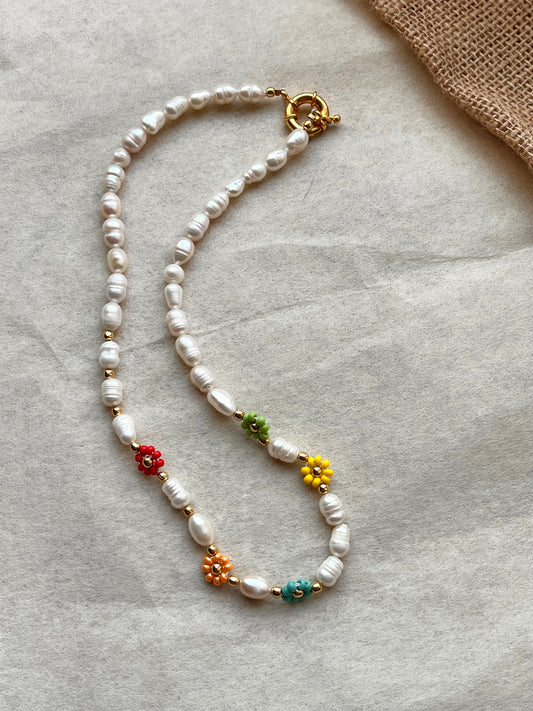 Playful Freshwater Pearl Necklace