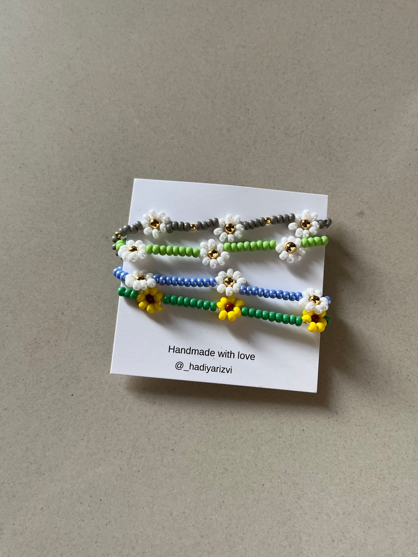 Daisy Bracelets