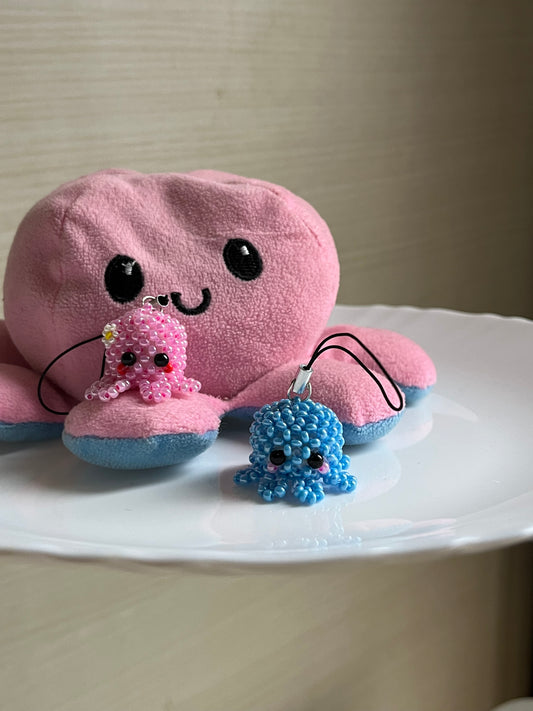 Beaded Octopus Charms
