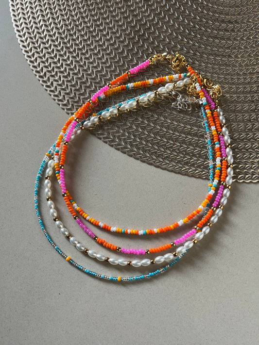 Beaded Necklace Stack