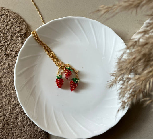 Strawberry Pendant 