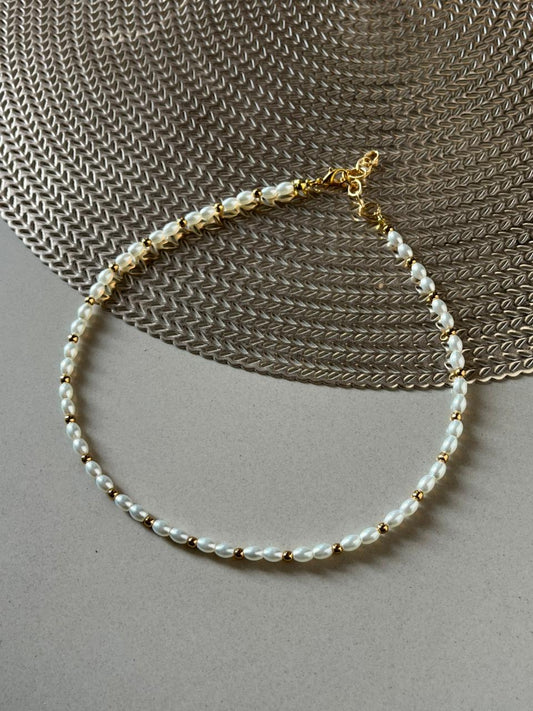 Pearl Beaded Necklace